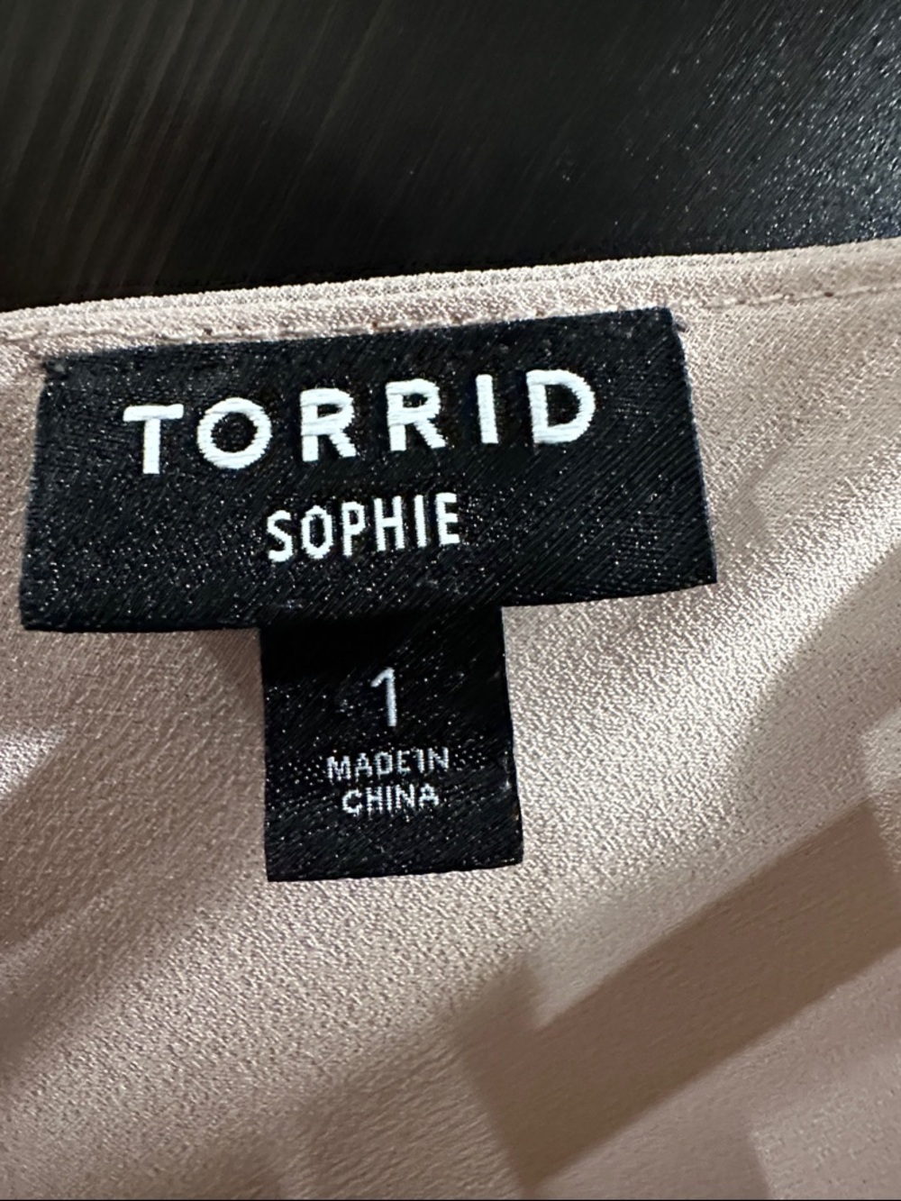 TORRID Sophie Blush Creamy V-Neck Spaghetti-Strap Cami - Picture 2 of 4